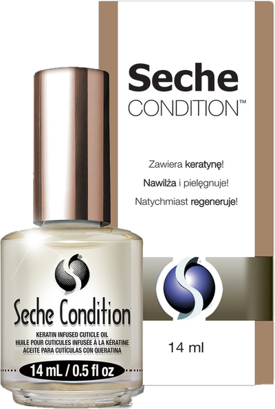 Seche Condition™ — buteleczka i opakowanie