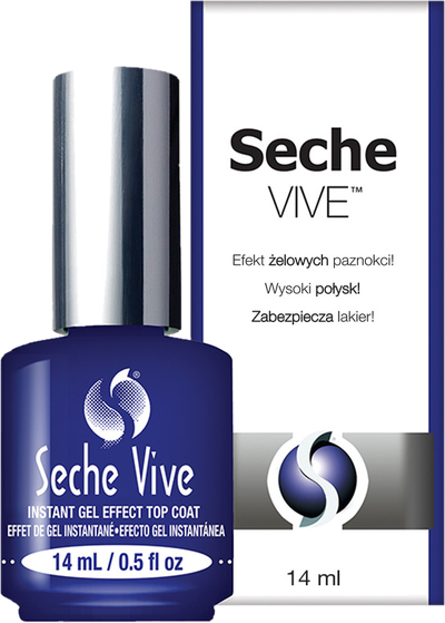 Seche Vive™ — buteleczka i opakowanie